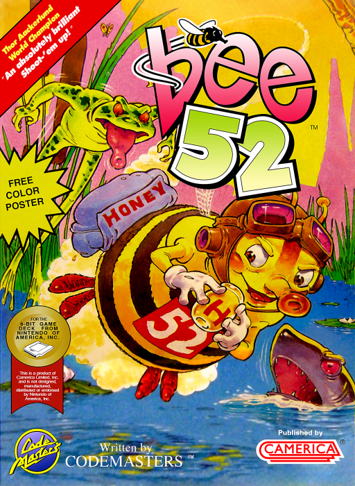 Bee 52 (USA) (Unl) box art